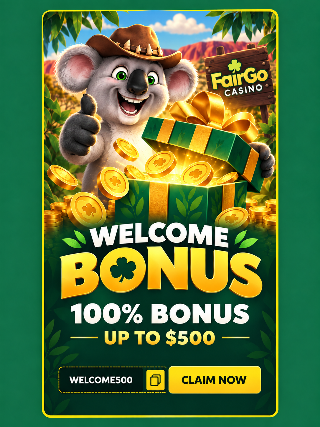 Fairgo Casino bonus offer